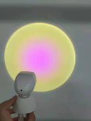 Astronaut Sunset Lights Sunset Lights Atmosphere